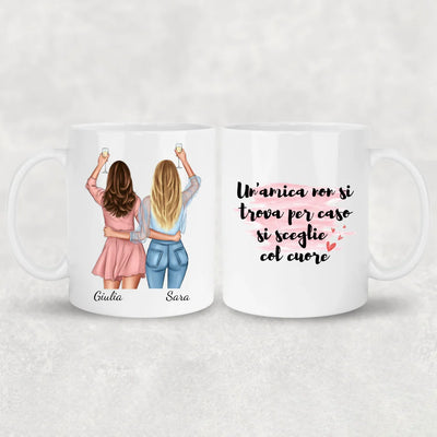 Migliori amiche - Tazza personalizzata