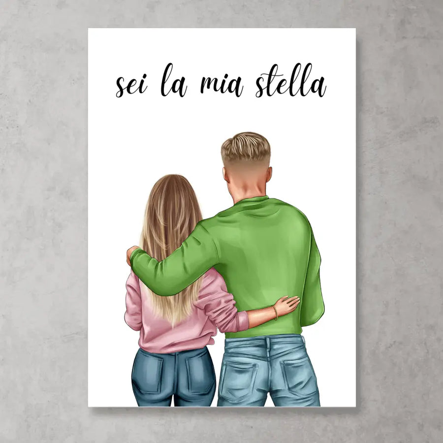 Coppia - Poster personalizzato