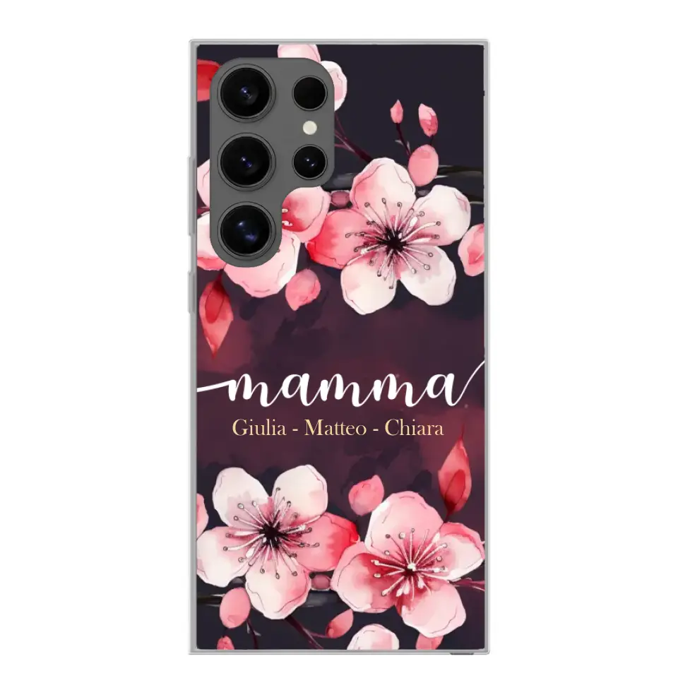 Amore floreale - Custodia per il telefono personalizzata