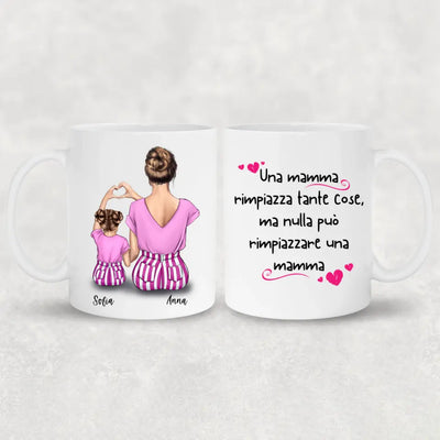 Mamma e figlia - Tazza personalizzata