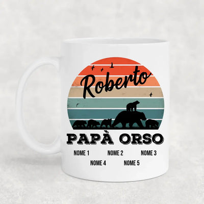 Famiglia di orsi - Tazza personalizzata