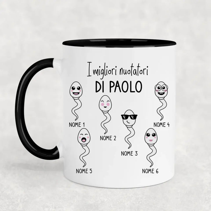 I migliori nuotatori - Tazza personalizzata