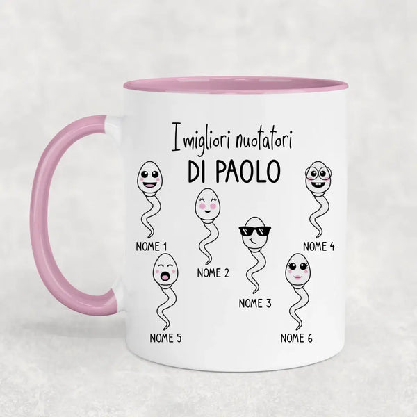 I migliori nuotatori - Tazza personalizzata