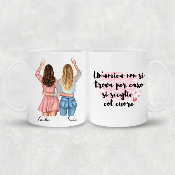 Migliori amiche - Tazza personalizzata