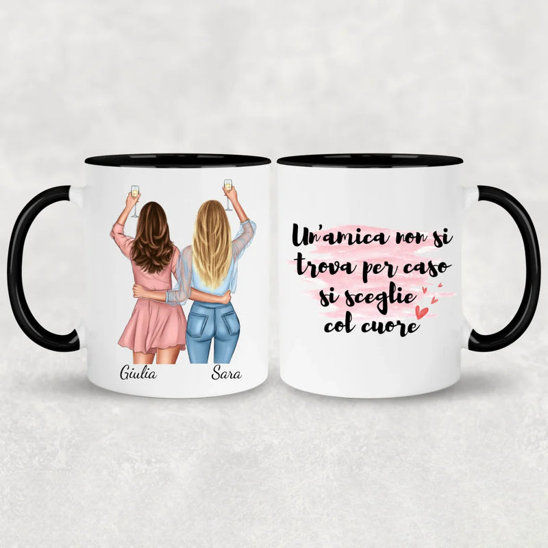 Migliori amiche - Tazza personalizzata