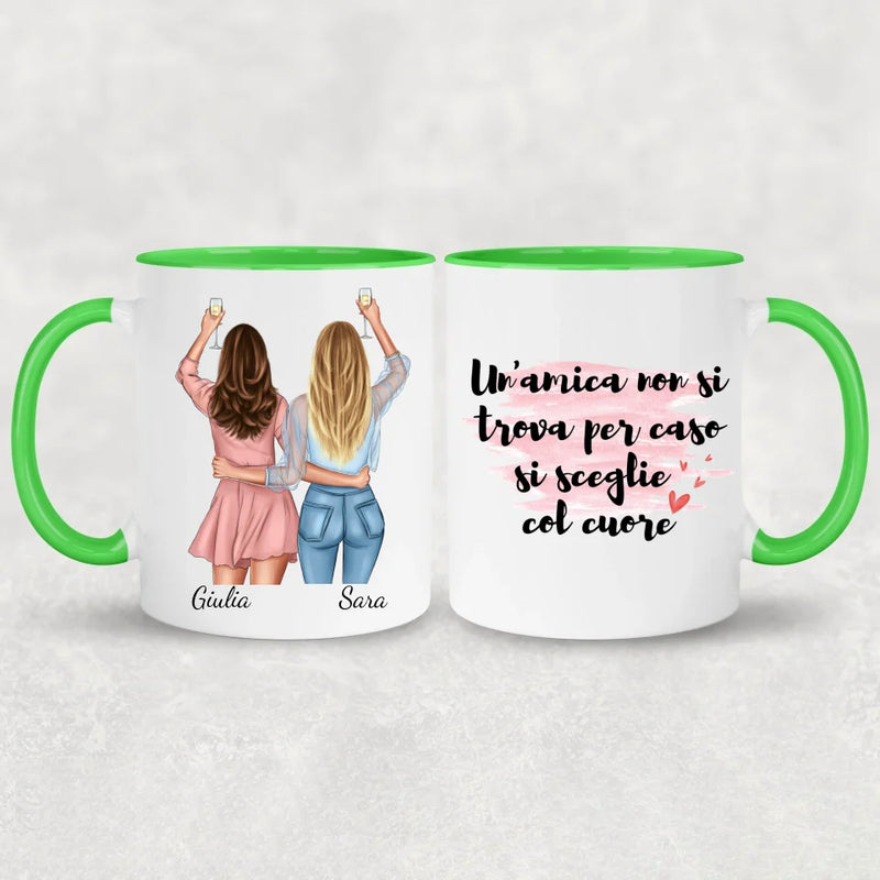 Migliori amiche - Tazza personalizzata