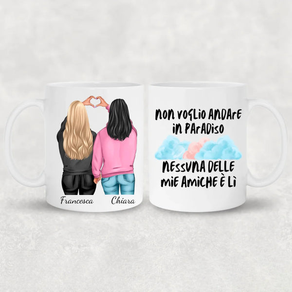 Bestie d'inverno - Tazza personalizzata