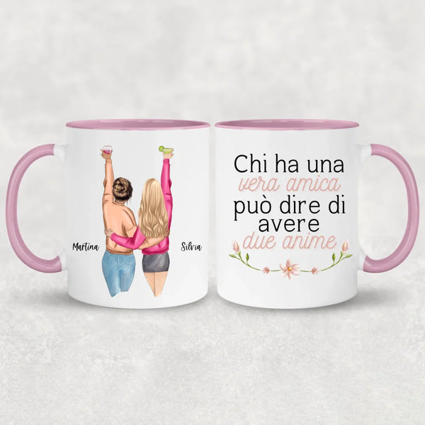 Migliori amiche per sempre - Tazza personalizzata