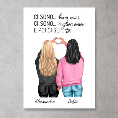 Bestie d'inverno - Poster personalizzato