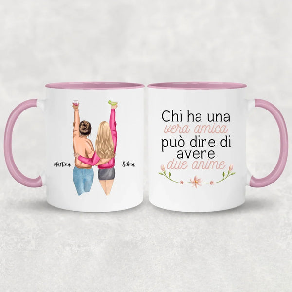 Migliori amiche per sempre - Tazza personalizzata
