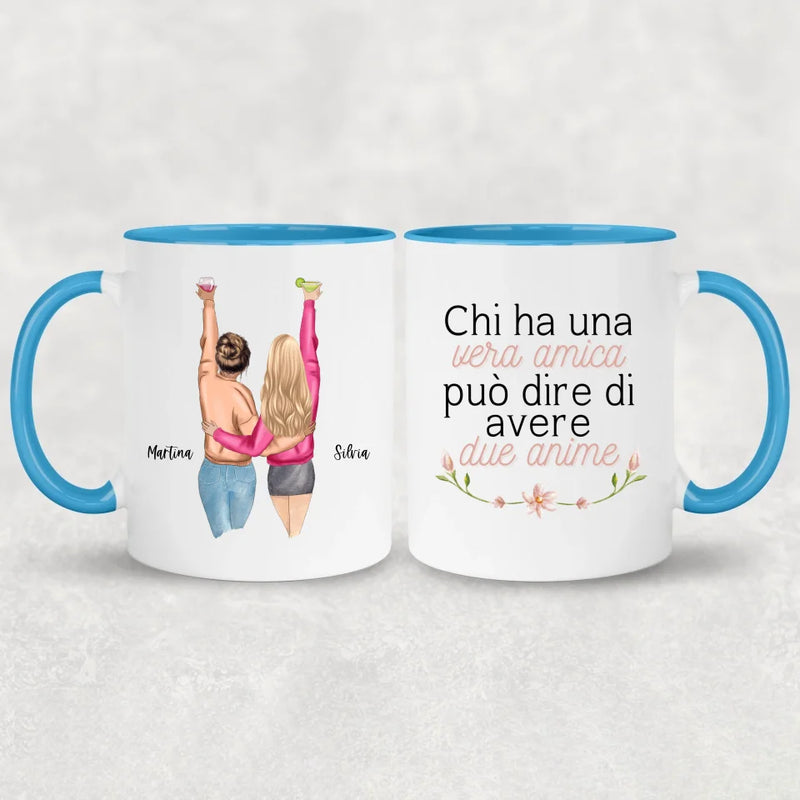Migliori amiche per sempre - Tazza personalizzata