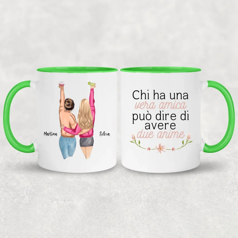 Migliori amiche per sempre - Tazza personalizzata