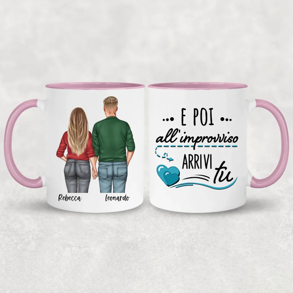 Mano nella mano - Tazza personalizzata