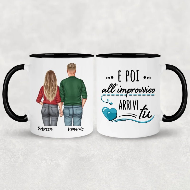 Mano nella mano - Tazza personalizzata