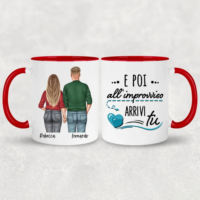 Mano nella mano - Tazza personalizzata