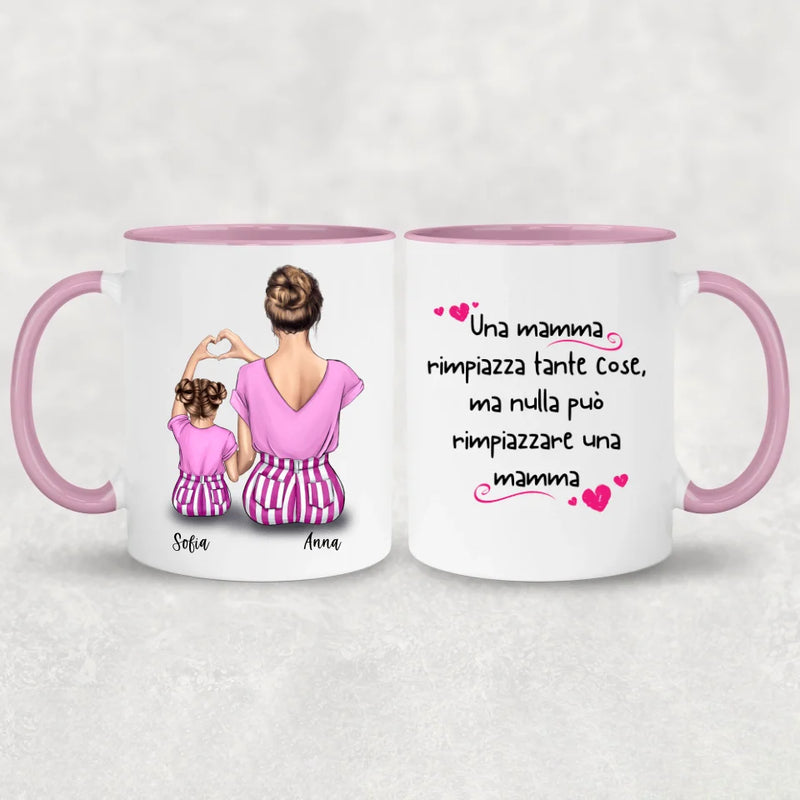 Mamma e figlia - Tazza personalizzata