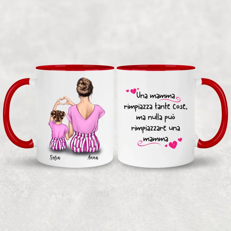 Mamma e figlia - Tazza personalizzata