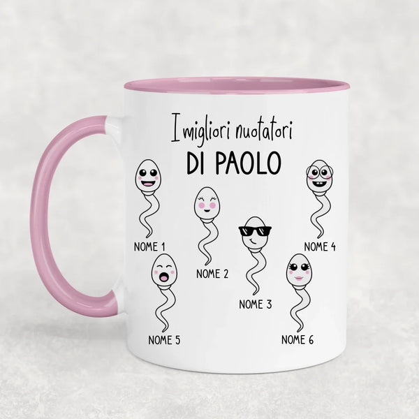 I migliori nuotatori - Tazza personalizzata