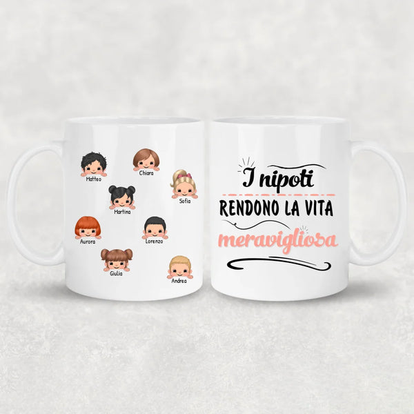 La magia dei bambini - Tazza personalizzata