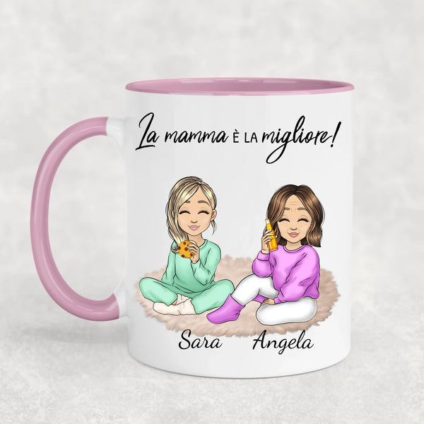 La mamma è sempre lì - Tazza personalizzata