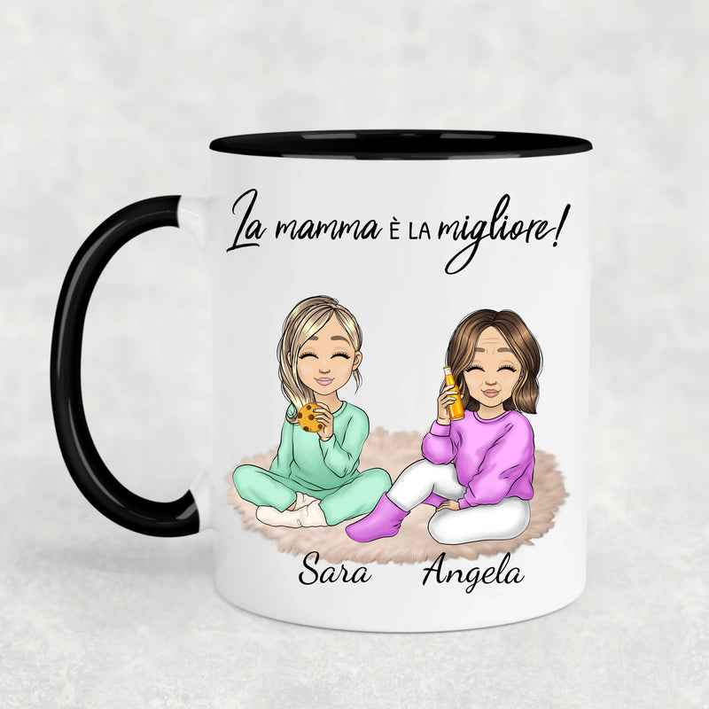 La mamma è sempre lì - Tazza personalizzata