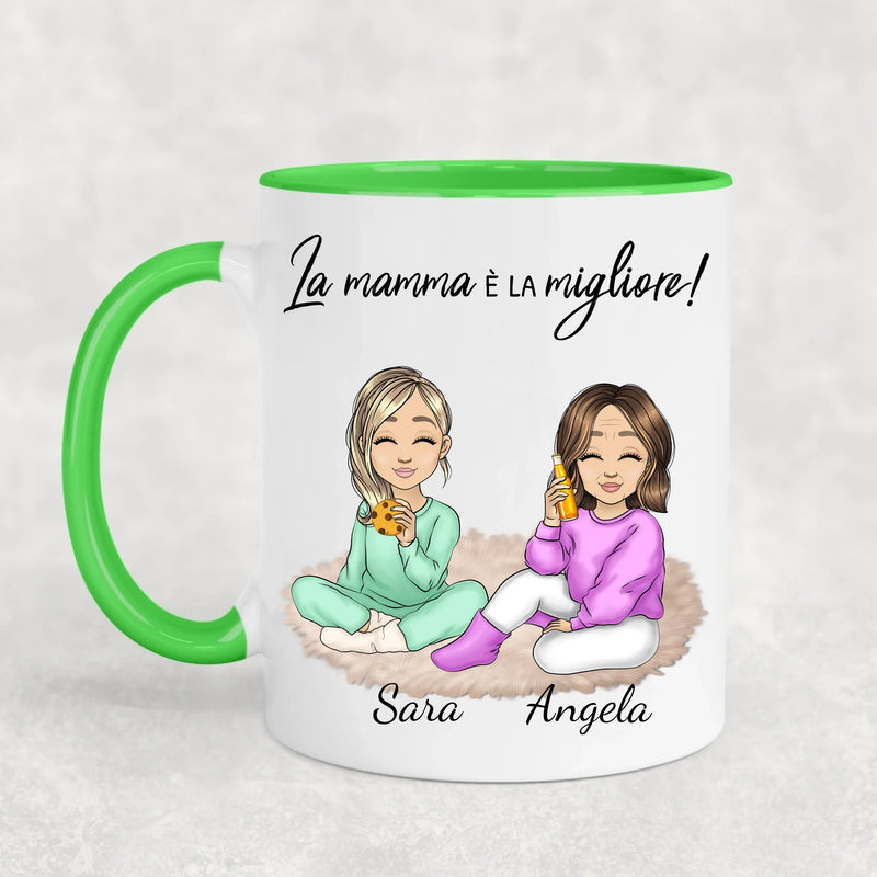 La mamma è sempre lì - Tazza personalizzata