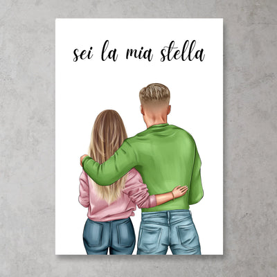 Coppia - Poster personalizzato