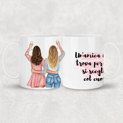 Migliori amiche - Tazza personalizzata