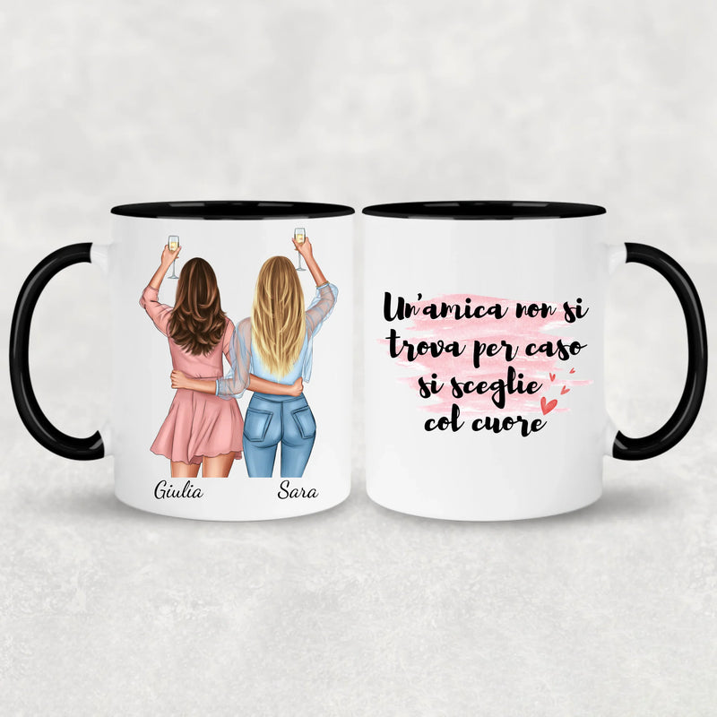 Migliori amiche - Tazza personalizzata