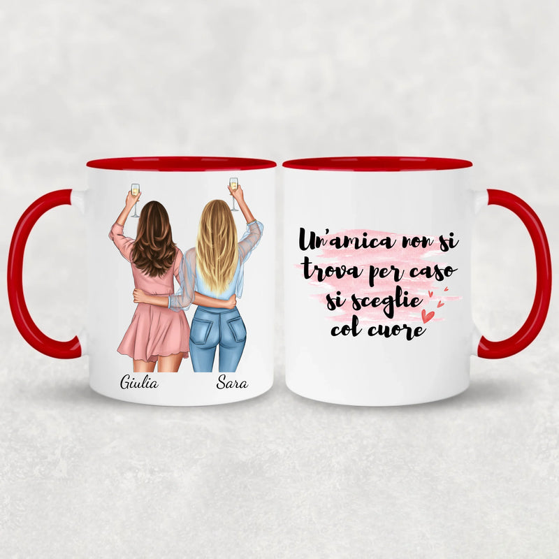 Migliori amiche - Tazza personalizzata