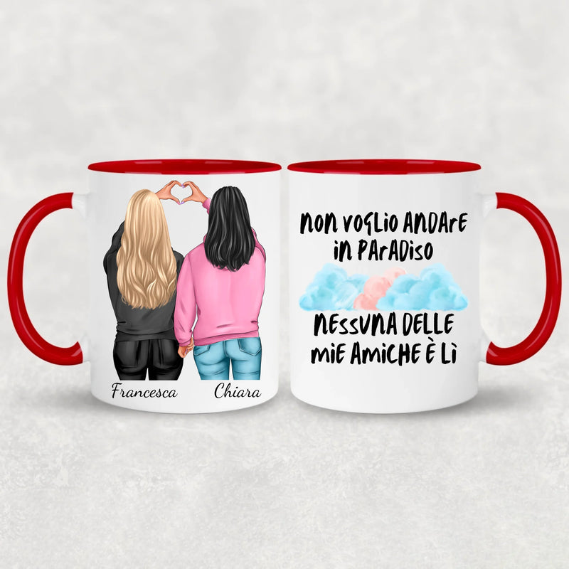 Bestie d'inverno - Tazza personalizzata