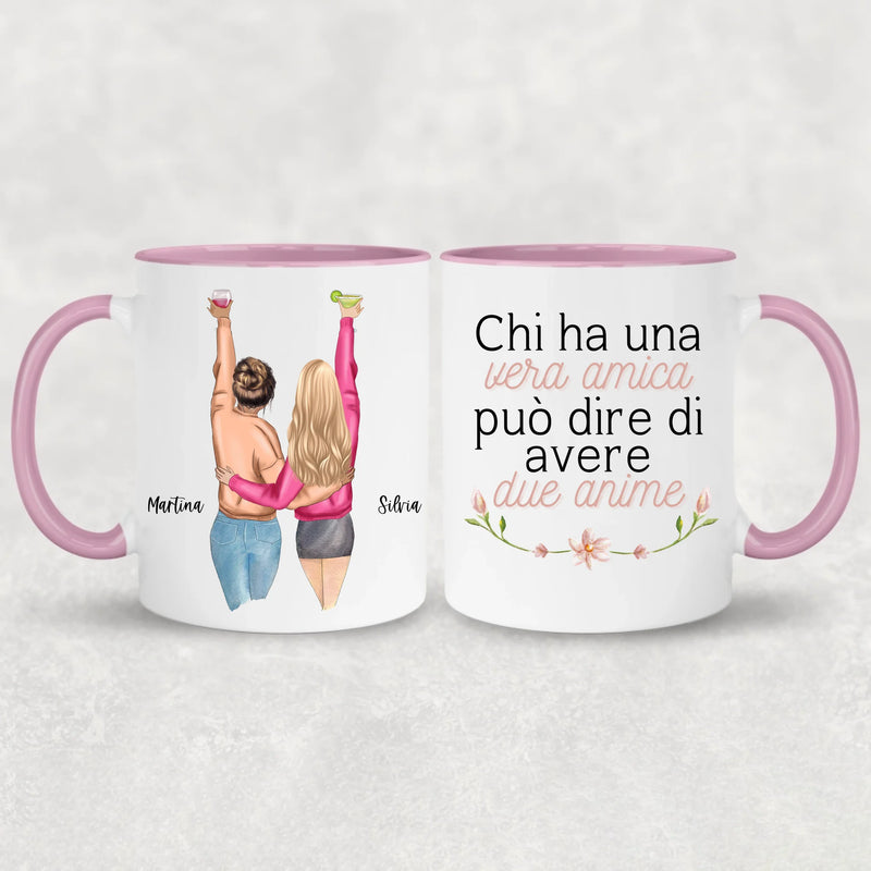 Migliori amiche per sempre - Tazza personalizzata