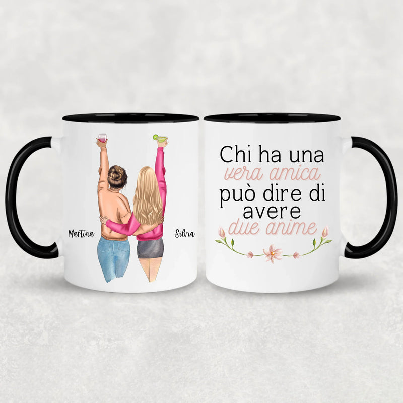 Migliori amiche per sempre - Tazza personalizzata