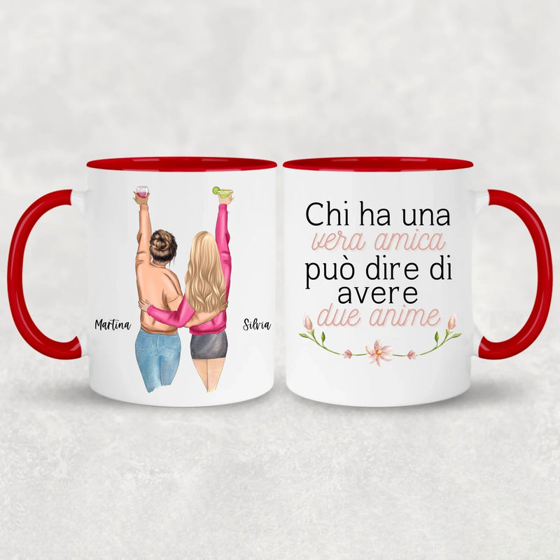 Migliori amiche per sempre - Tazza personalizzata