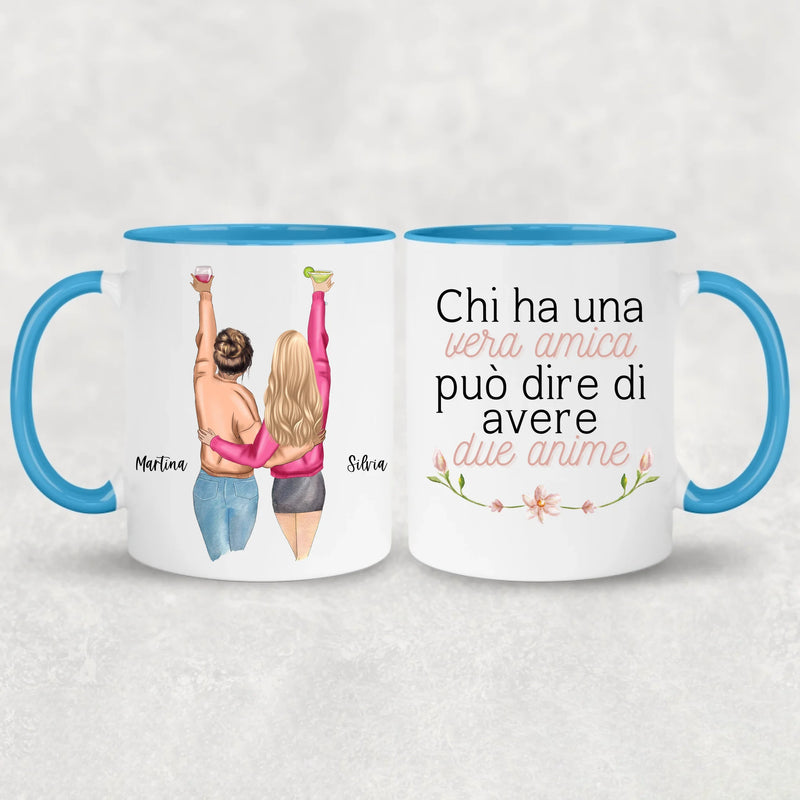 Migliori amiche per sempre - Tazza personalizzata