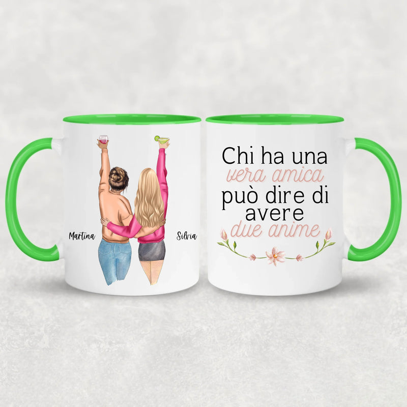 Migliori amiche per sempre - Tazza personalizzata