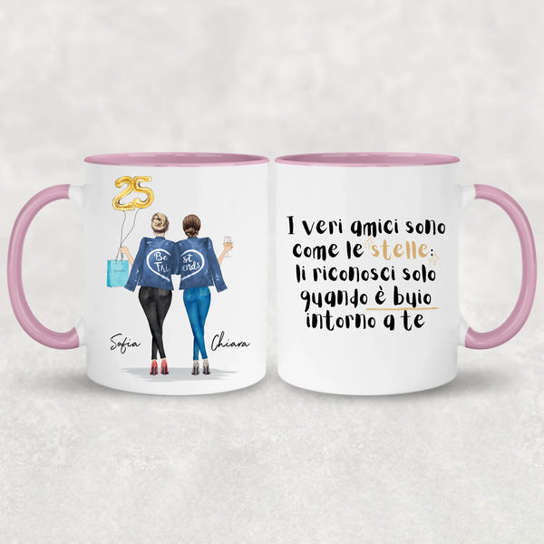 Compleanno e palloncini - Tazza personalizzata