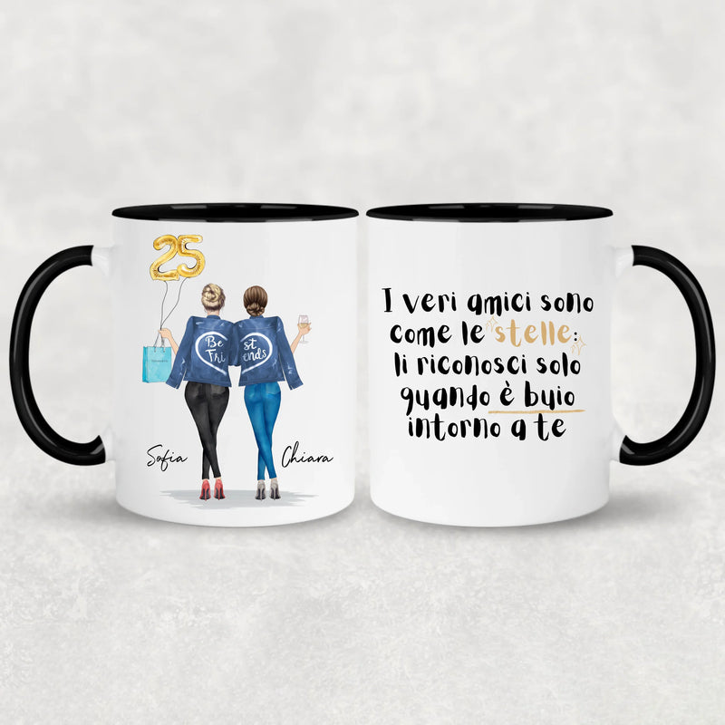 Compleanno e palloncini - Tazza personalizzata