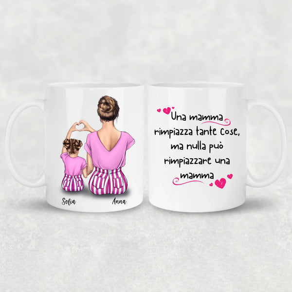 Mamma e figlia - Tazza personalizzata
