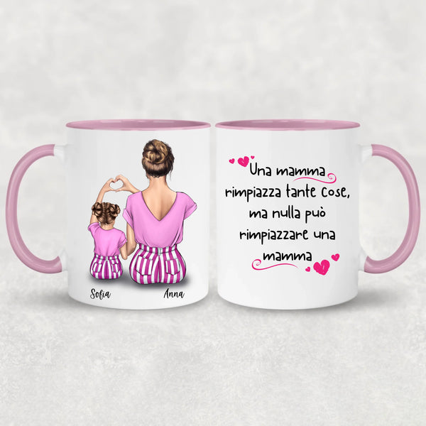 Mamma e figlia - Tazza personalizzata