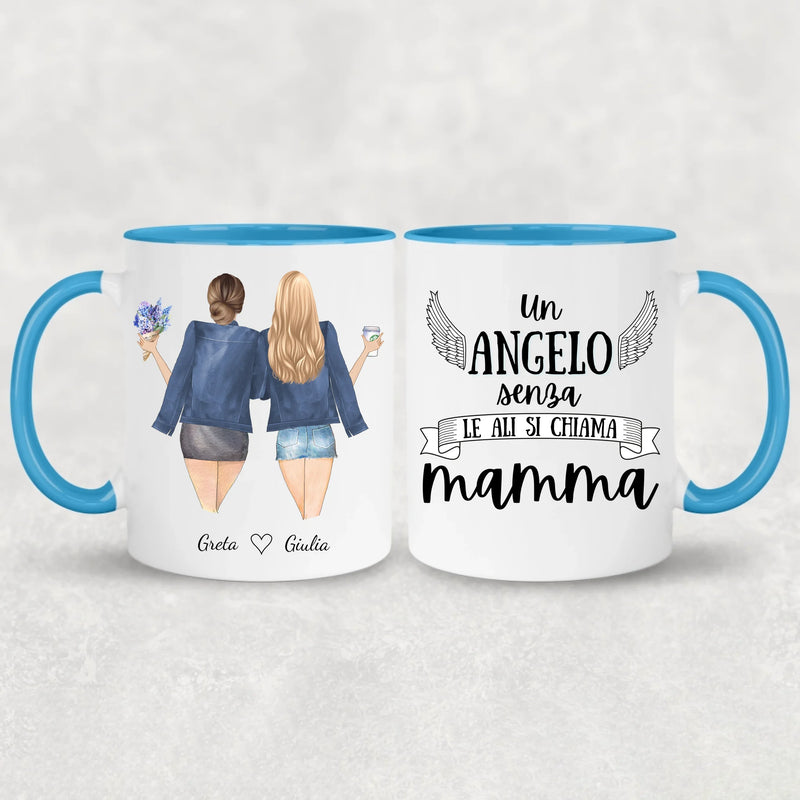Madre e figlia - Tazza personalizzata