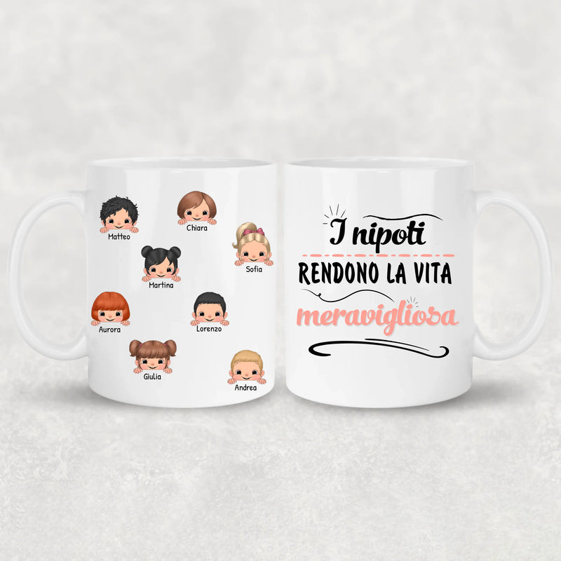 La magia dei bambini - Tazza personalizzata
