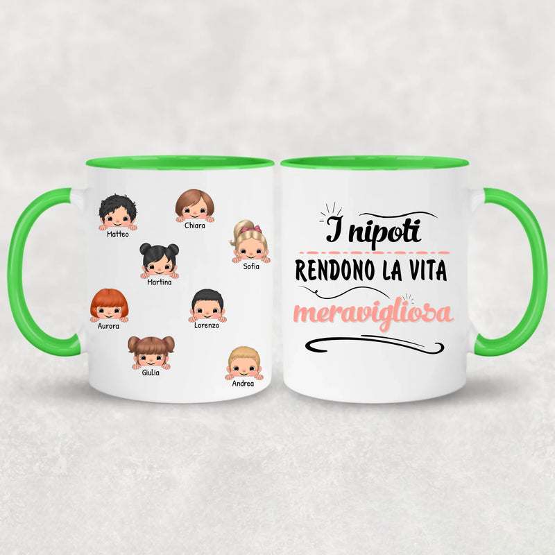 La magia dei bambini - Tazza personalizzata