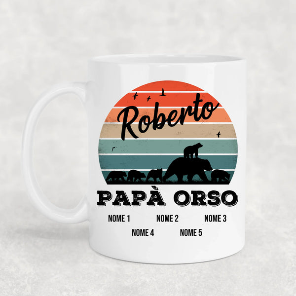 Famiglia di orsi - Tazza personalizzata