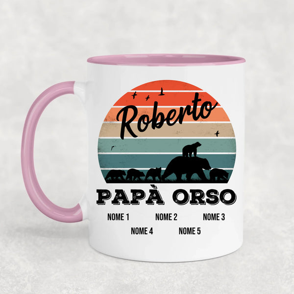 Famiglia di orsi - Tazza personalizzata