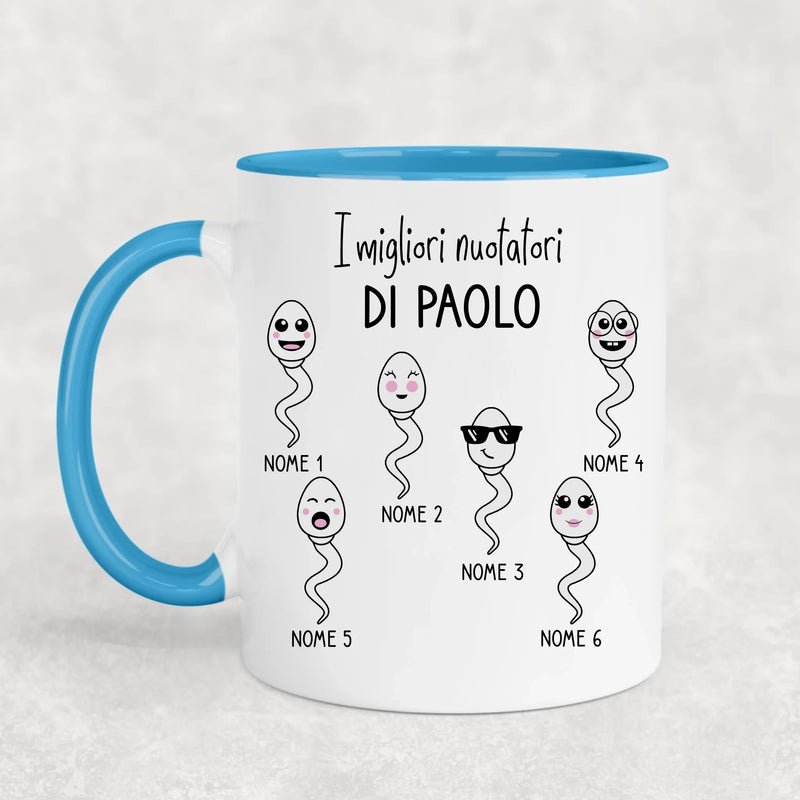 I migliori nuotatori - Tazza personalizzata