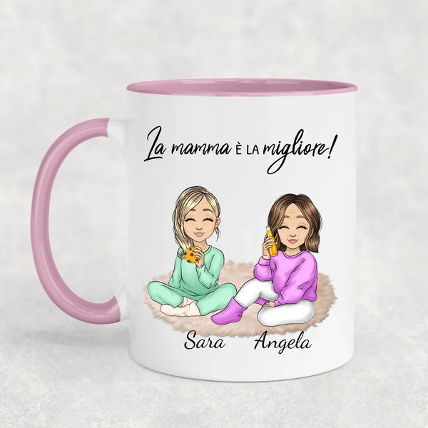 La mamma è sempre lì - Tazza personalizzata