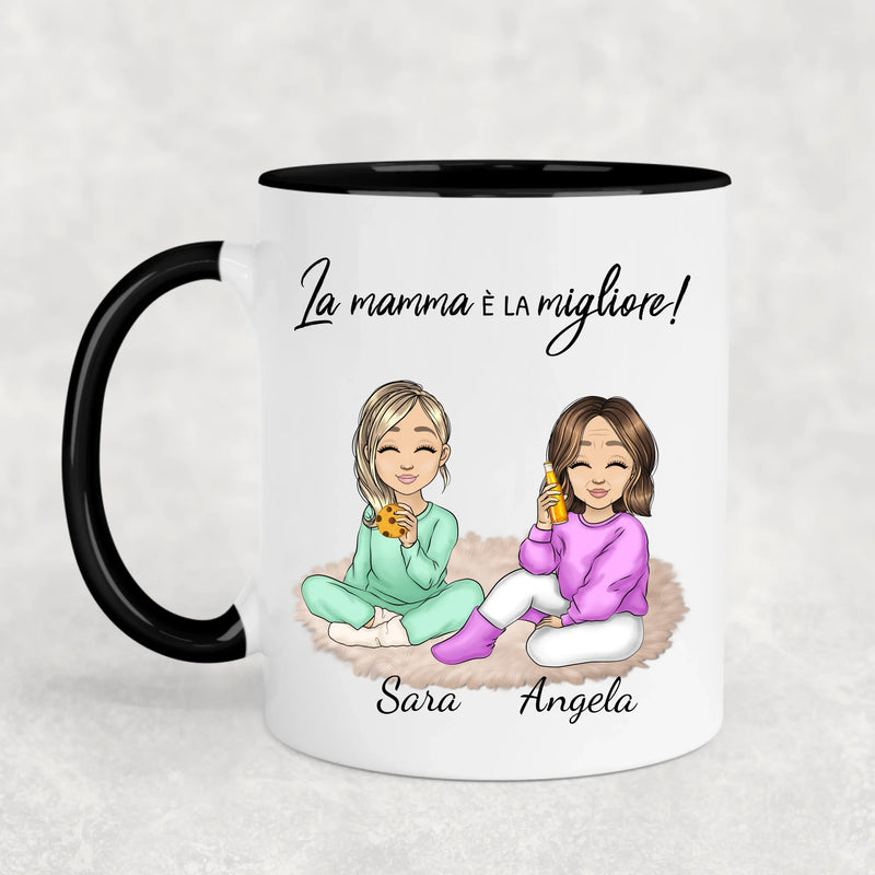 La mamma è sempre lì - Tazza personalizzata