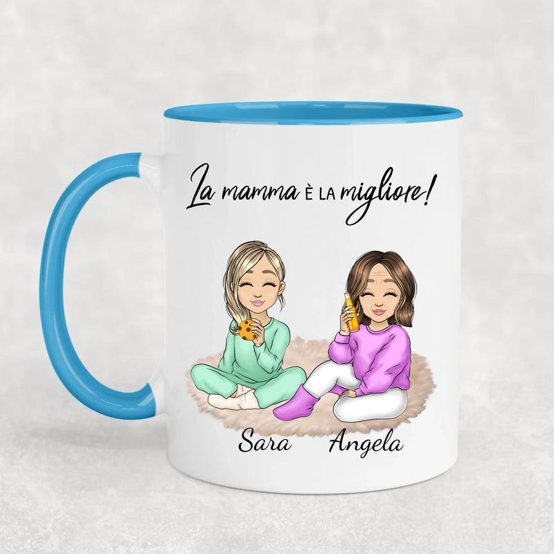 La mamma è sempre lì - Tazza personalizzata