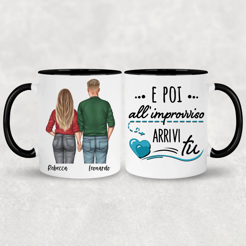 Mano nella mano - Tazza personalizzata